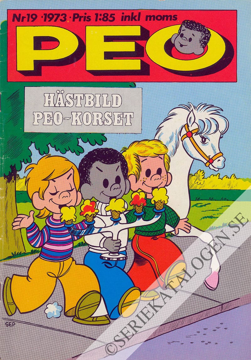 Framsida på Peo #19 (1973)
