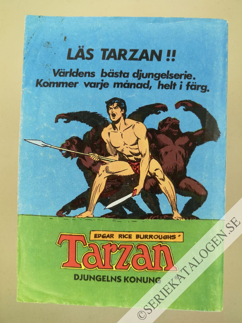 Baksida på Räddningen (1985)