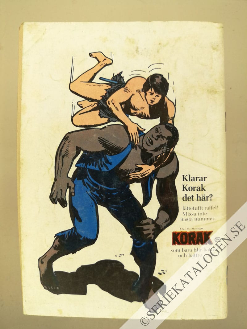 Baksida på Dödligt uppdrag (1977)