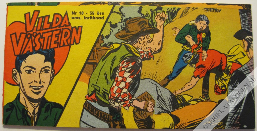 Framsida på Vilda Västern #10 (1962)