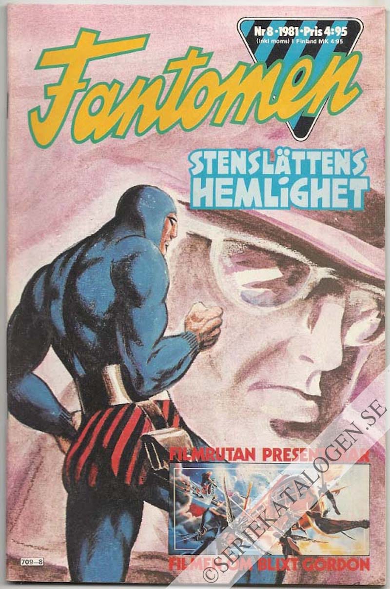 Framsida på Fantomen #8 (1981)