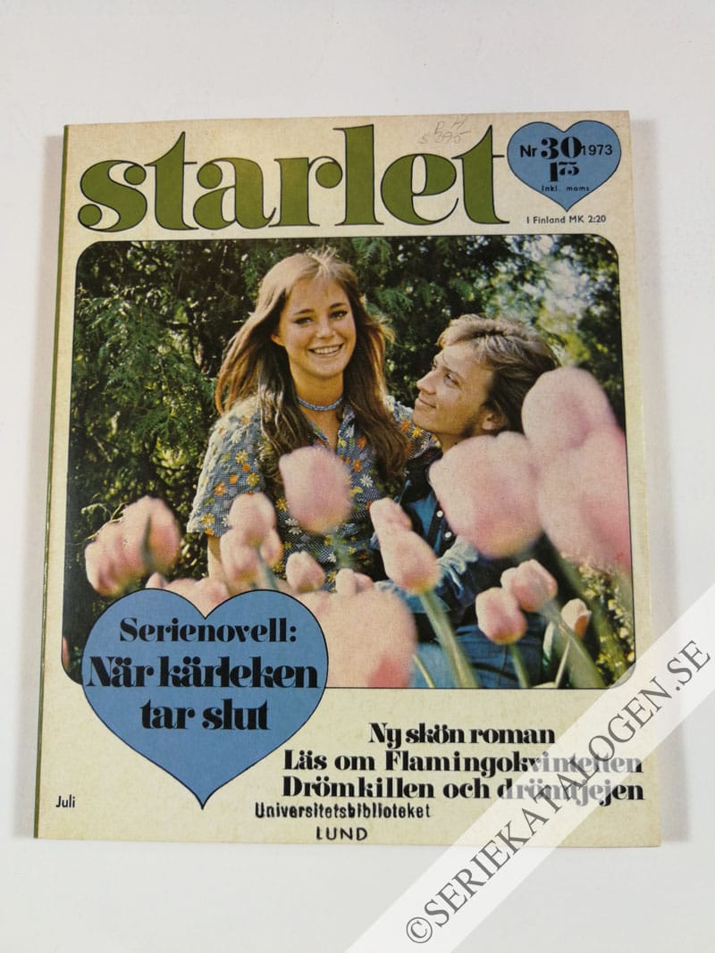 Framsida på Starlet #30 (1973)