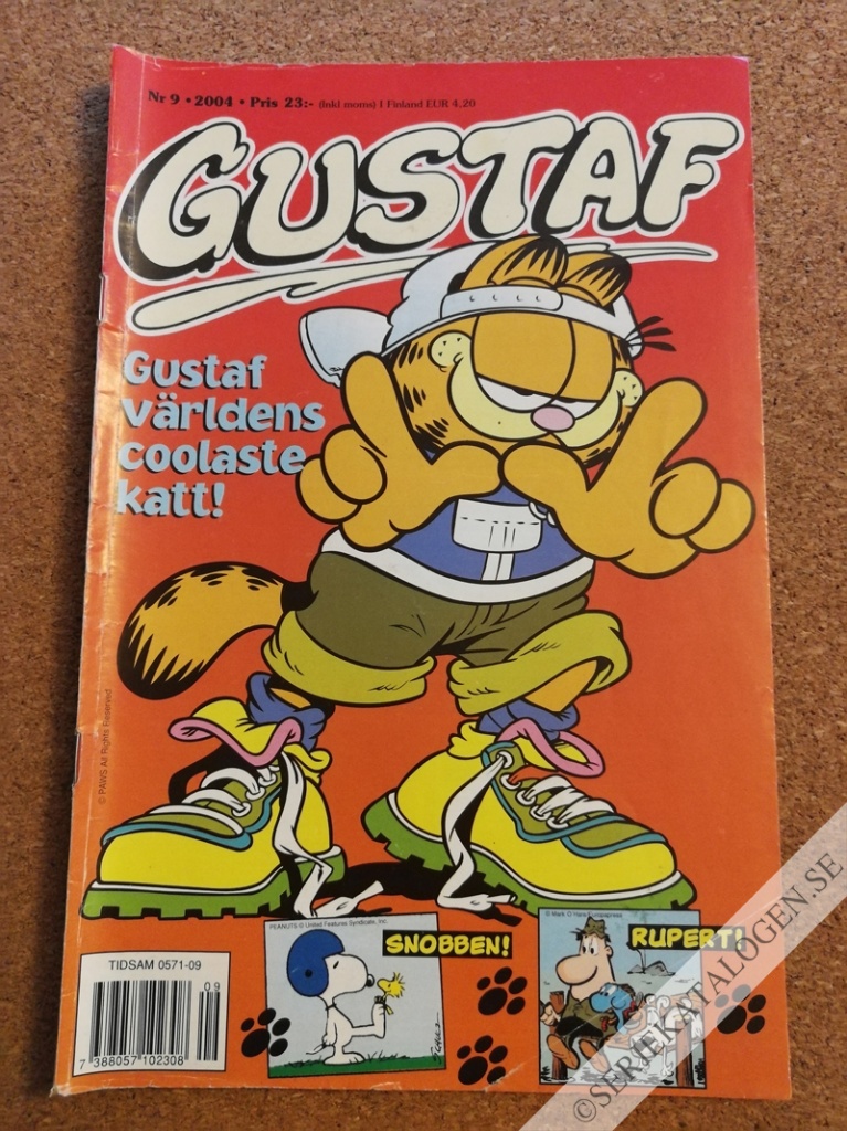 Framsida på Gustaf #9 (2004)