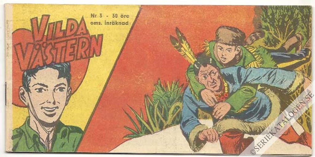 Framsida på Vilda Västern #3 (1961)
