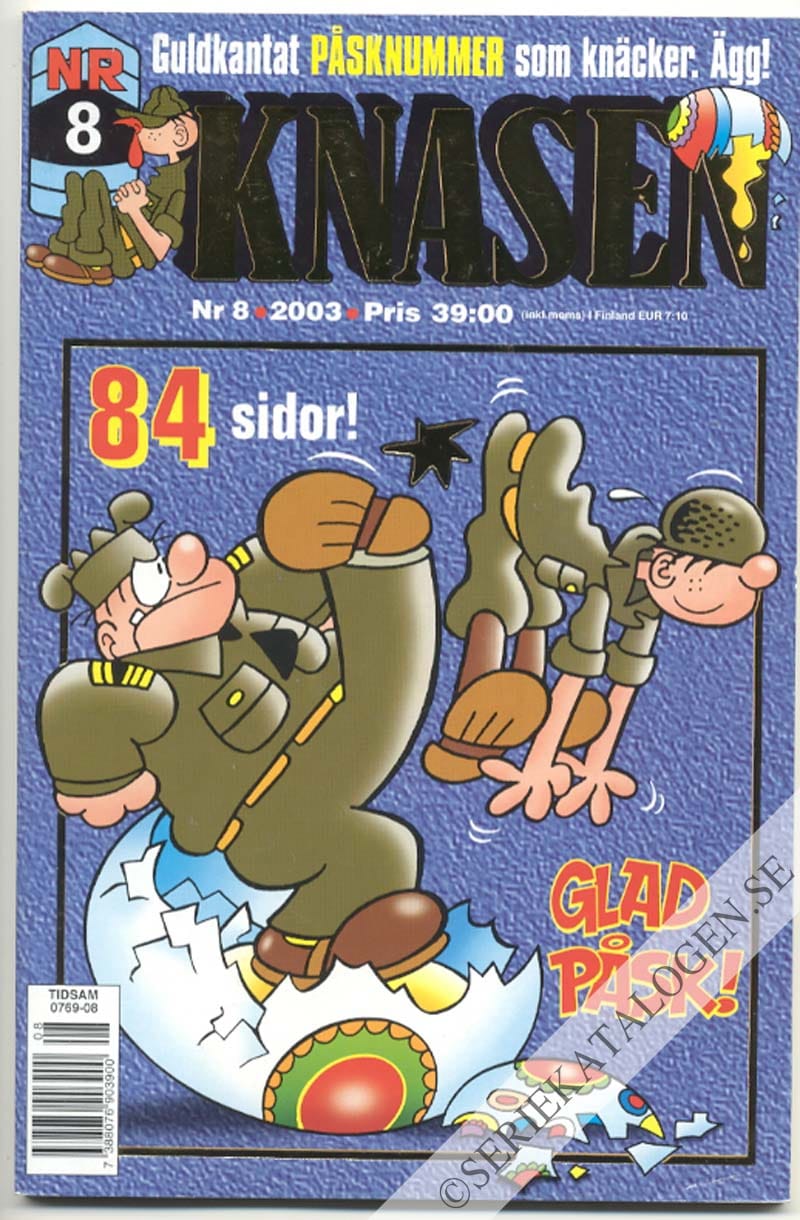 Framsida på Knasen #8 (2003)