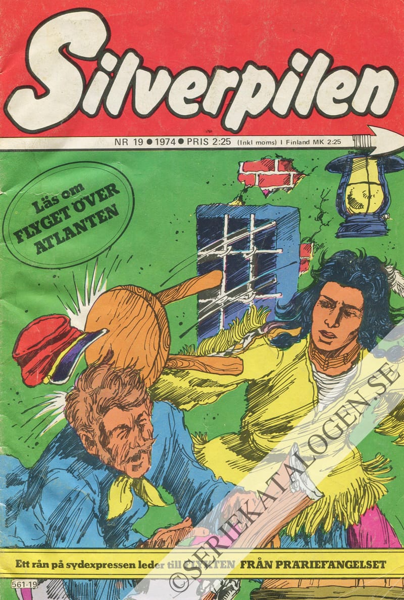 Framsida på Silverpilen #19 (1974)
