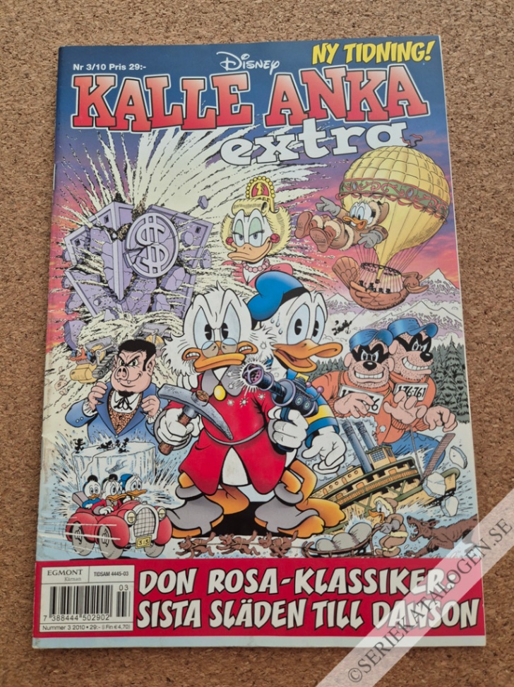 Framsida på Kalle Anka Extra #3 (2010)