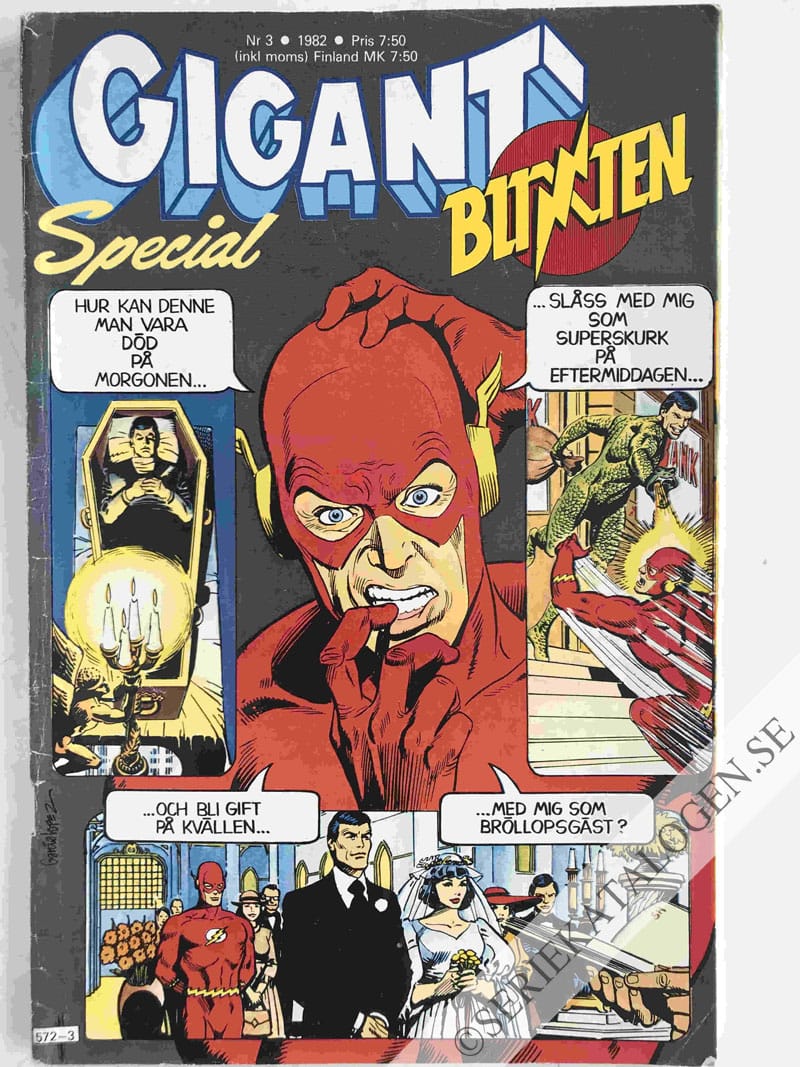 Framsida på Gigant #3 (1982)
