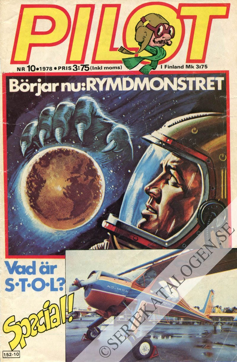 Framsida på Pilot-22 #10 (1978)