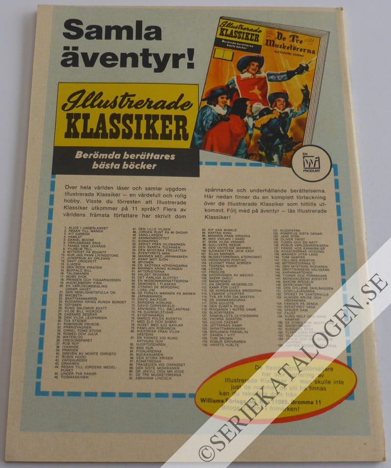 Baksida på De korsikanska bröderna (1969)