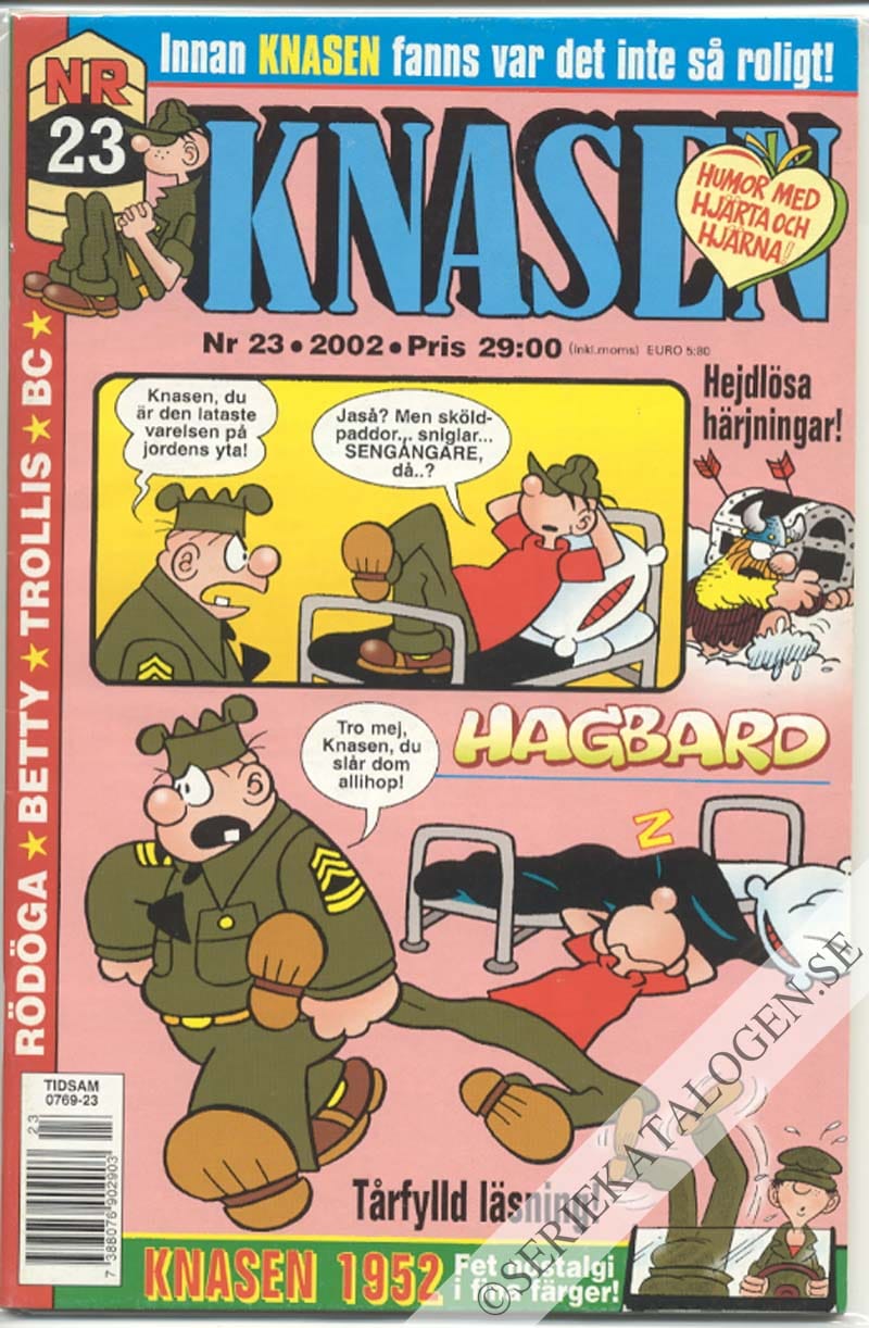 Framsida på Knasen #23 (2002)