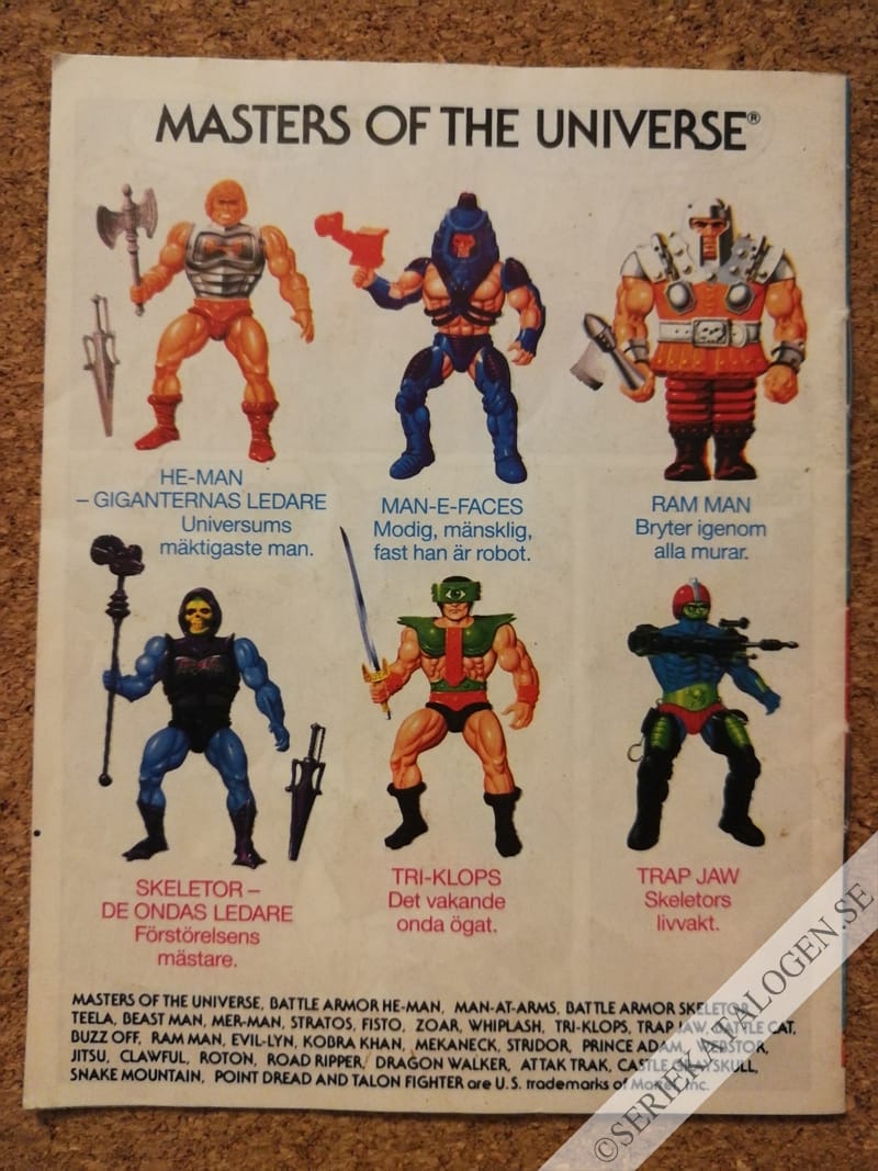 Baksida på Striden om Roboto (1984)
