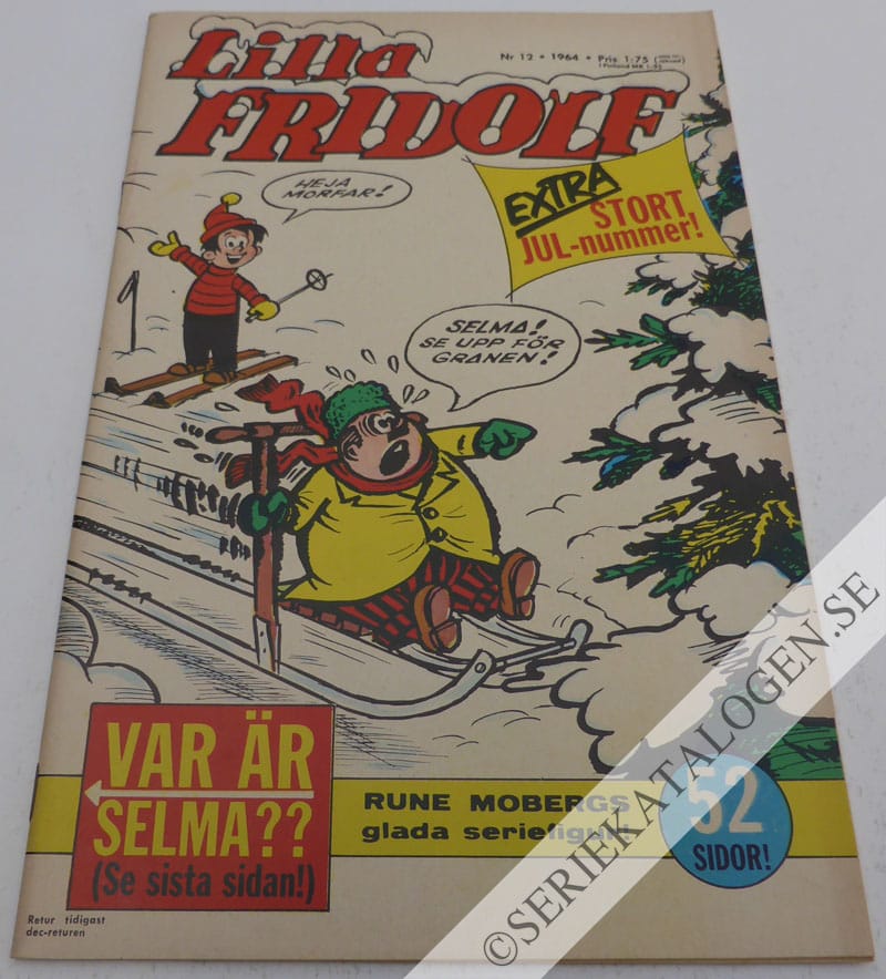 Framsida på Lilla Fridolf #12 (1964)