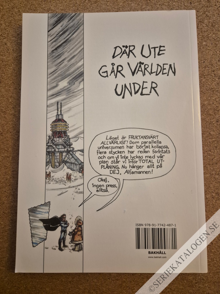 Baksida på Där ute går världen under (2018)