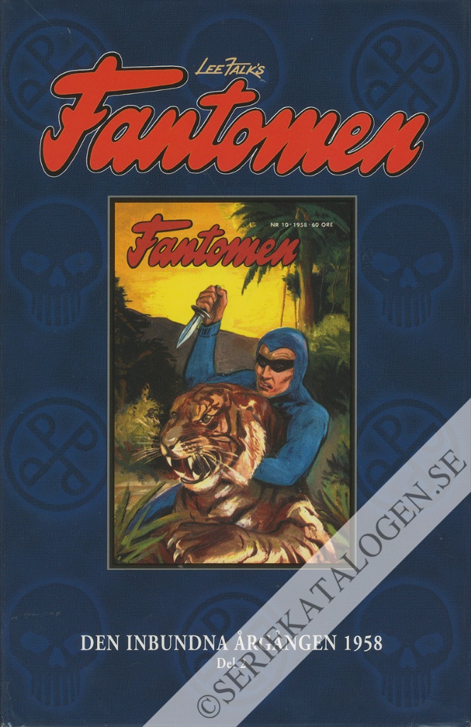 Framsida på Fantomen - den inbundna årgången 1958 del 2 (2009)