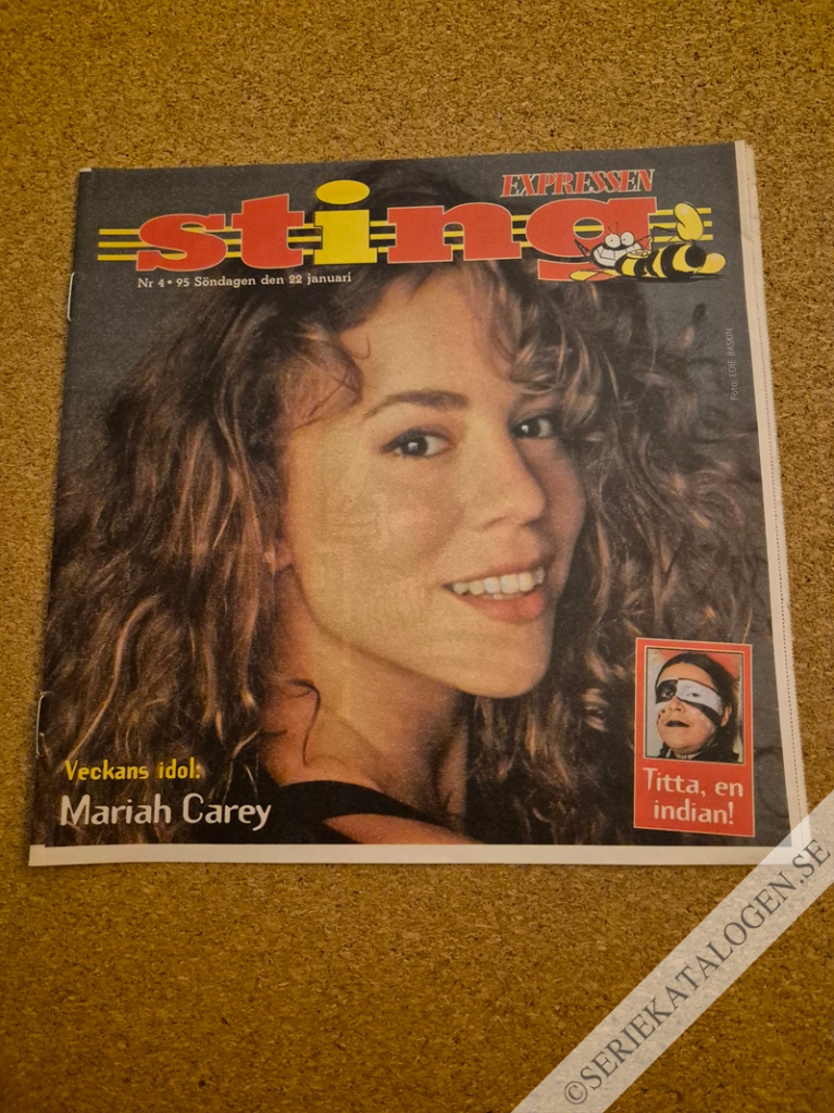 Framsida på Sting-Expressen #4 (1995)