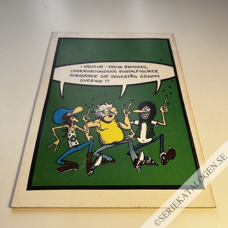 Baksida på Mekanix (1986)
