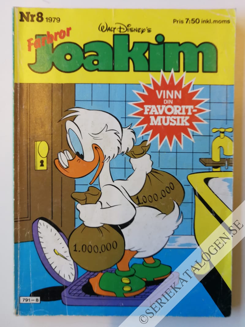Framsida på Joakim #8 (1979)