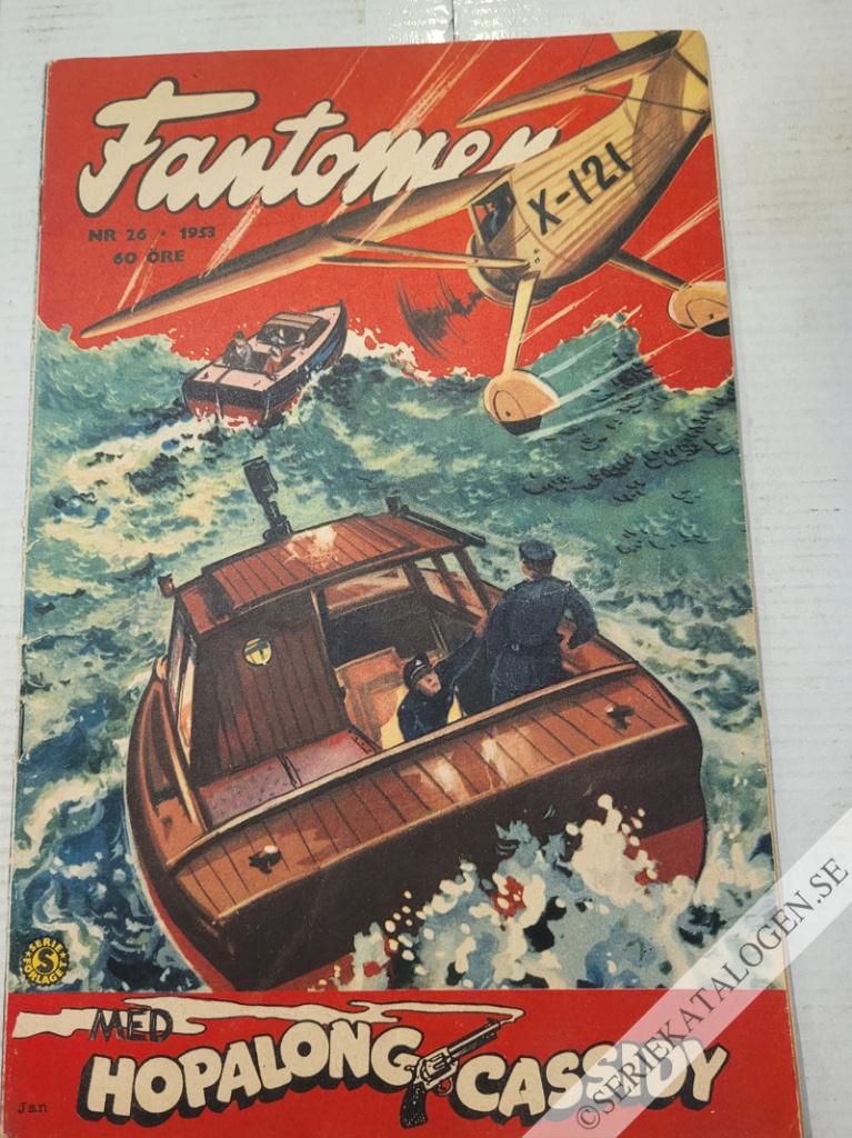 Framsida på Fantomen #26 (1953)