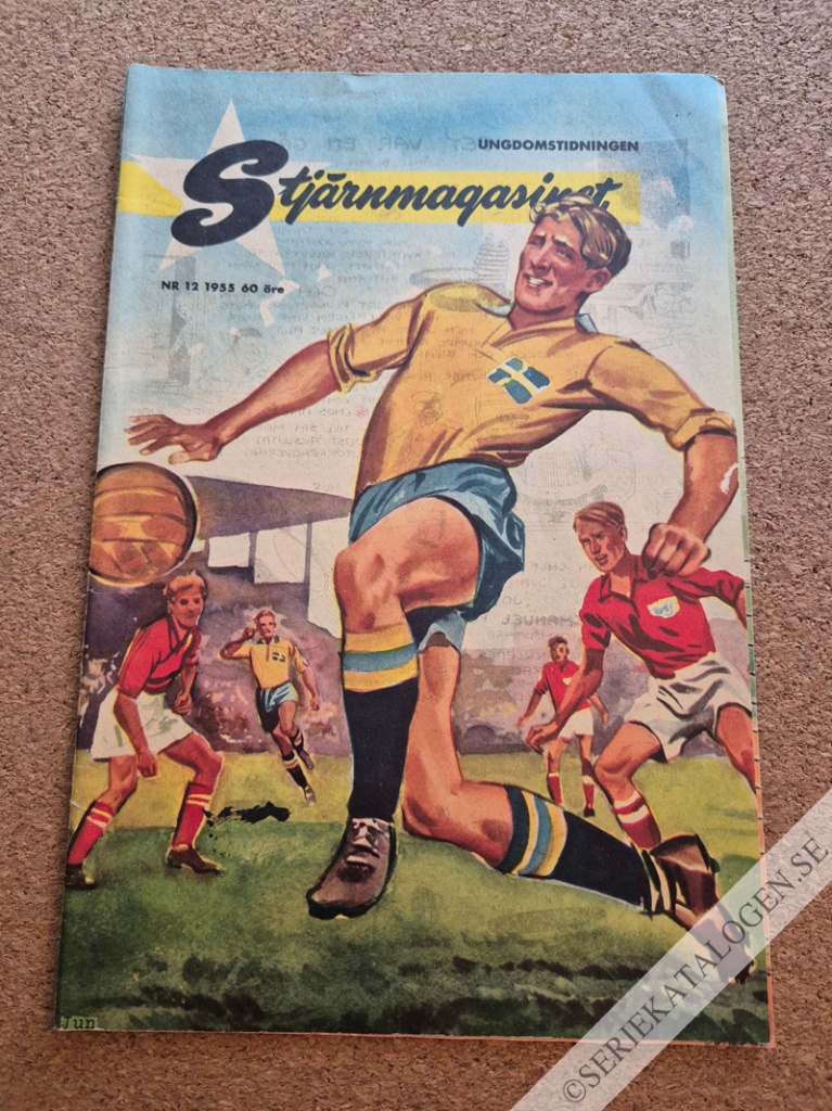 Framsida på Stjärnmagasinet #12 (1955)