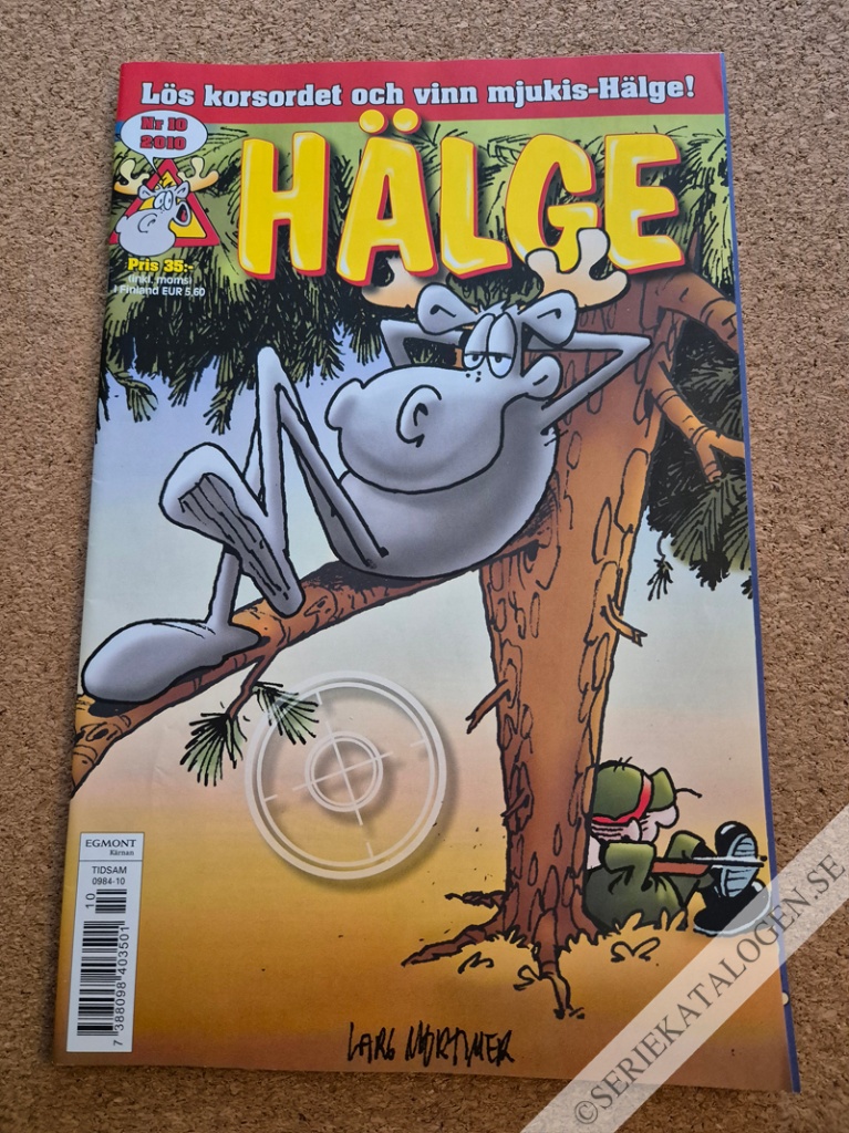 Framsida på Hälge #10 (2010)