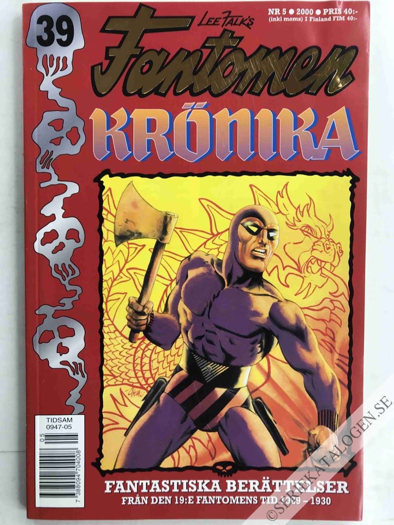Framsida på Fantomen Krönika #5 (2000)
