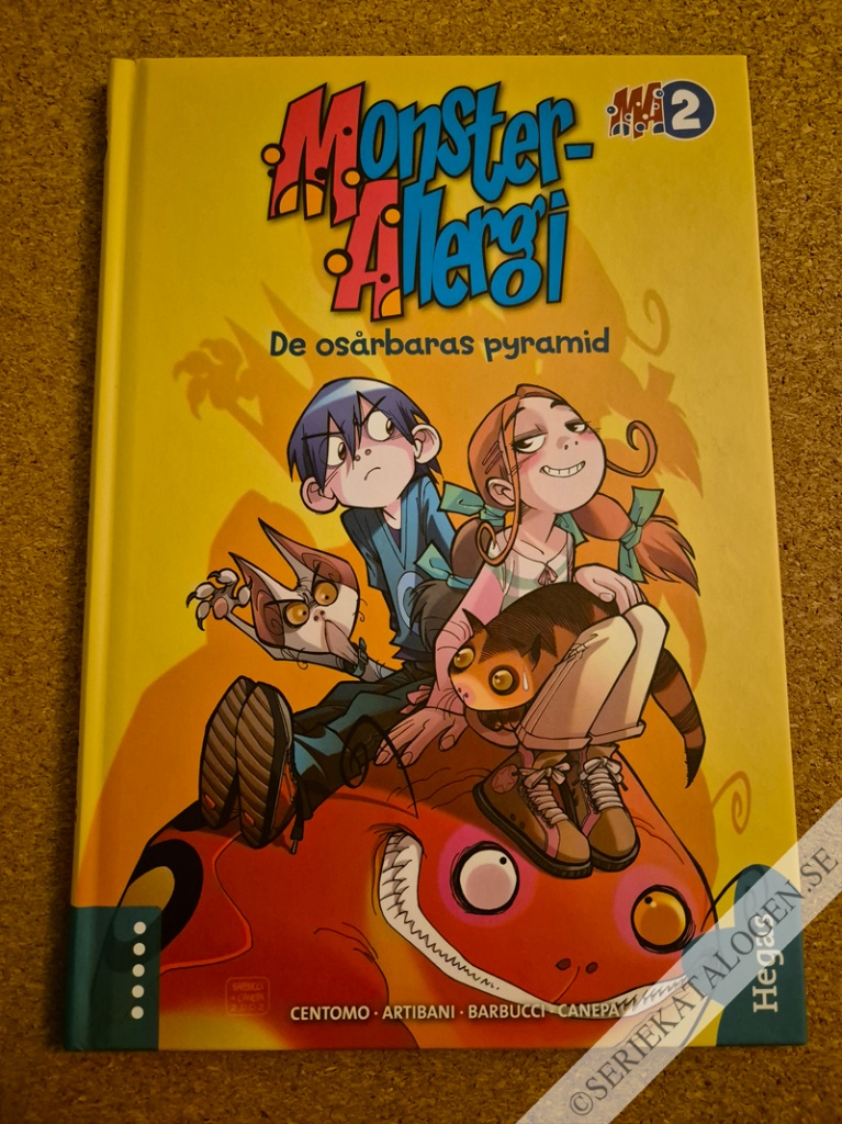Framsida på Monster-allergi De osårbaras pyramid (2019)