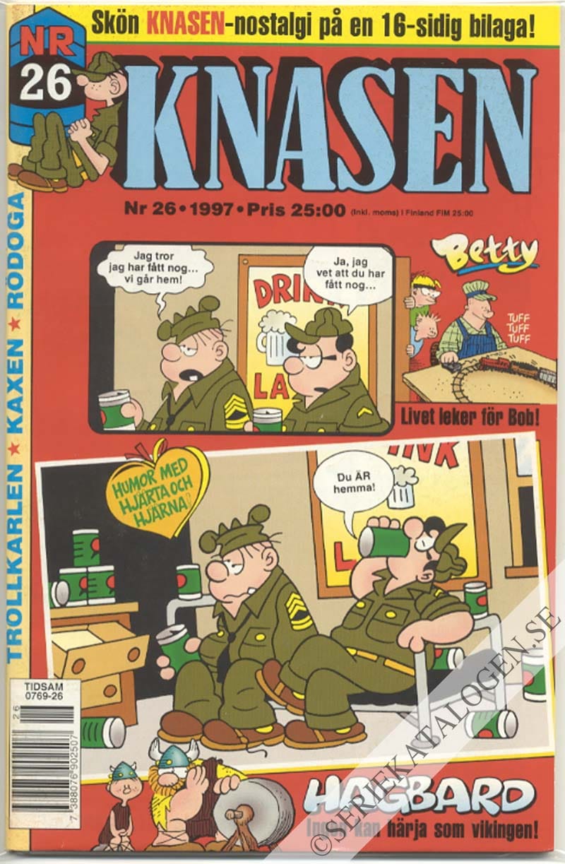 Framsida på Knasen #26 (1997)