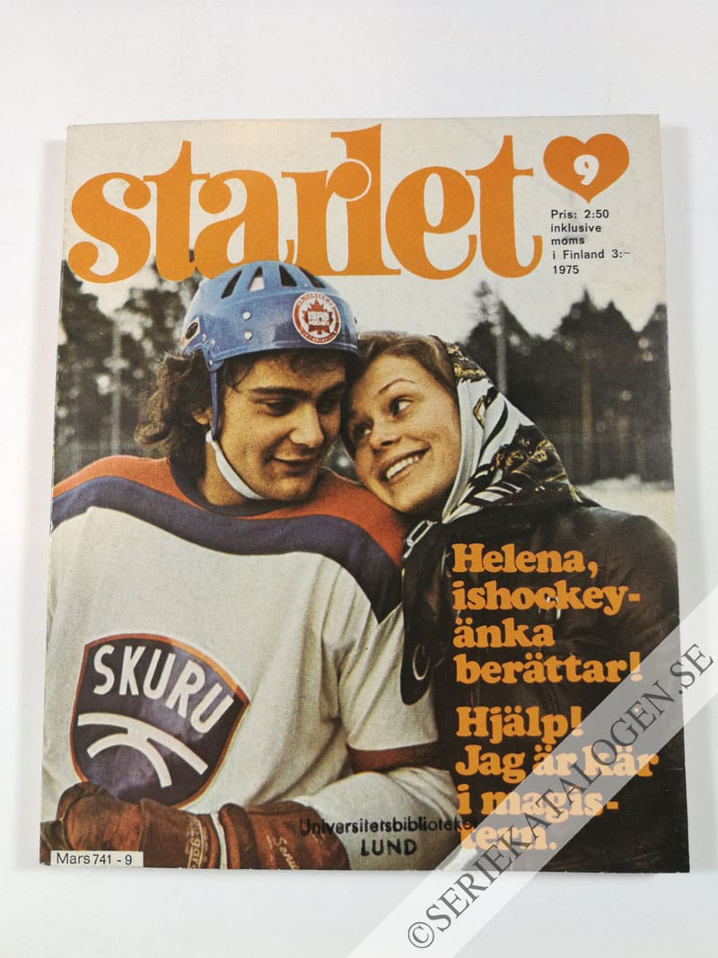 Framsida på Starlet #9 (1975)