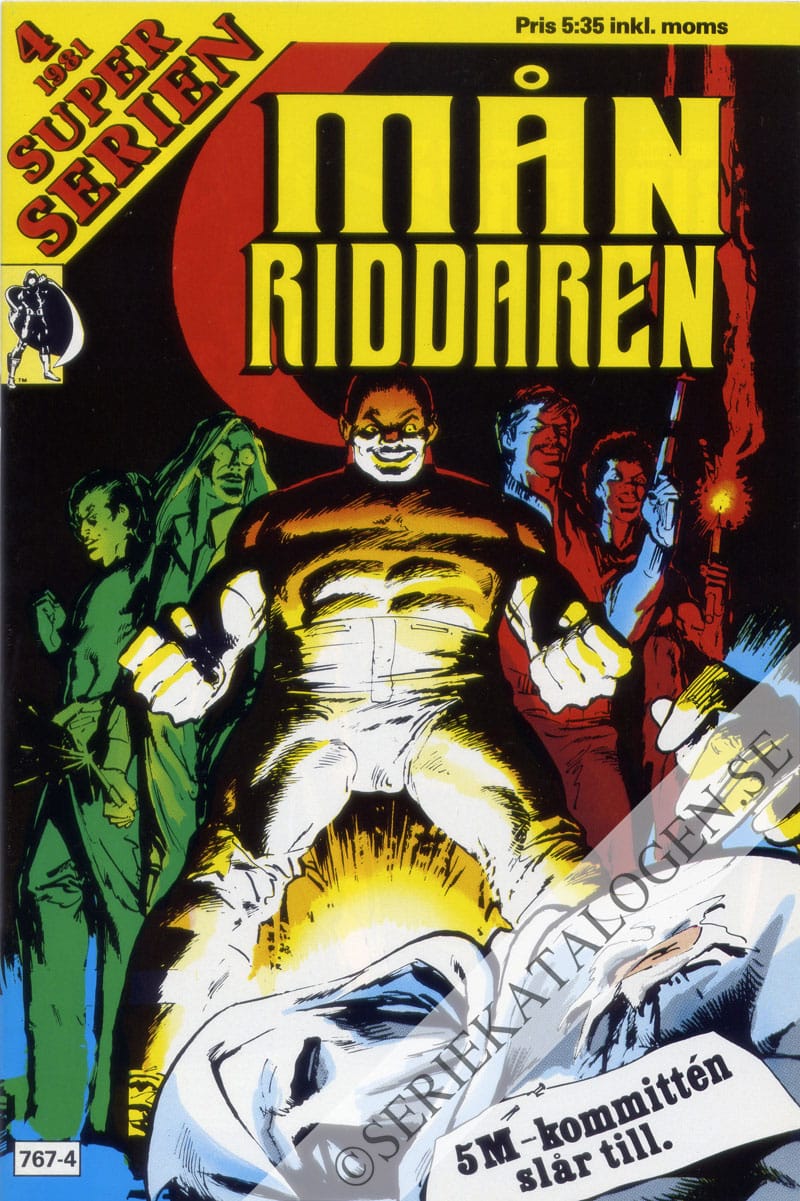 Framsida på Superserien #4 (1981)
