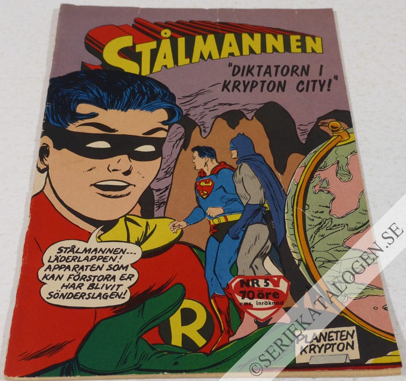 Framsida på Stålmannen #5 (1962)