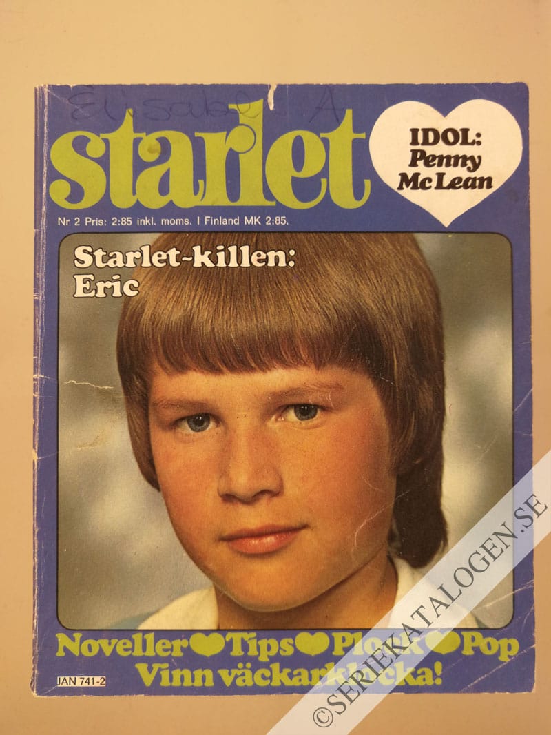 Framsida på Starlet #2 (1977)