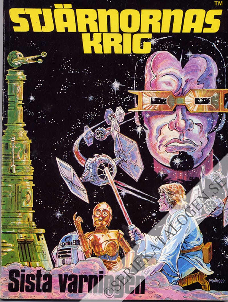 Framsida på Stjärnornas krig Sista varningen (1981)