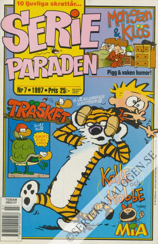 Framsida på Serie-paraden #7 (1997)
