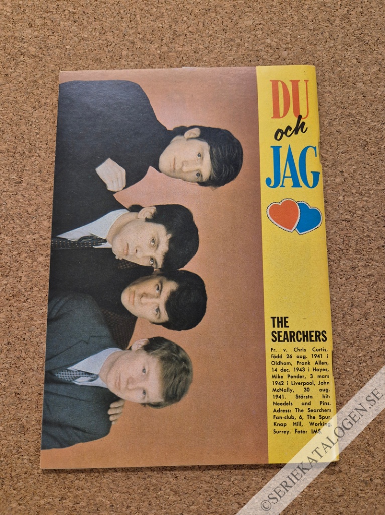 Baksida på Jag sviker dig aldrig (1965)
