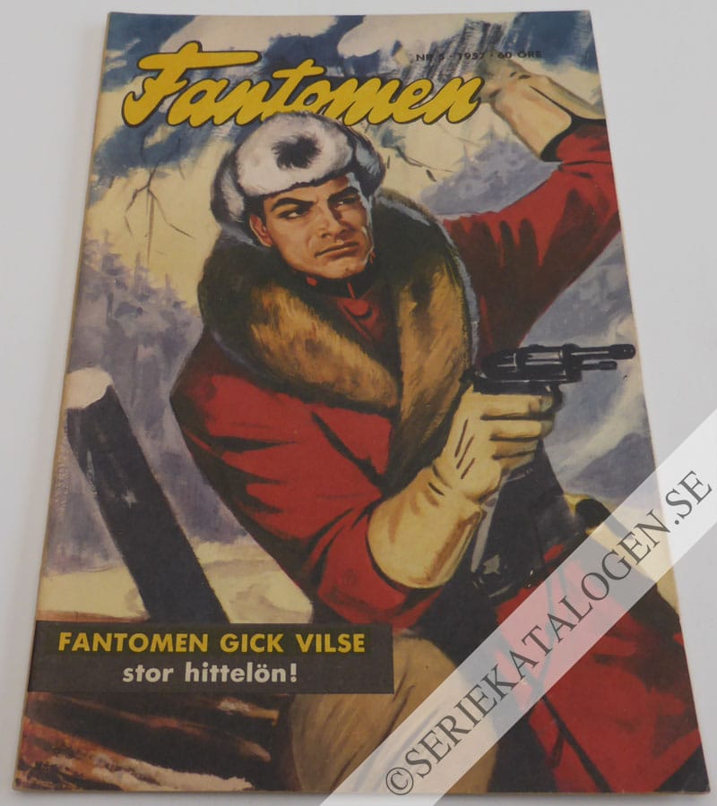 Framsida på Fantomen #5 (1957)