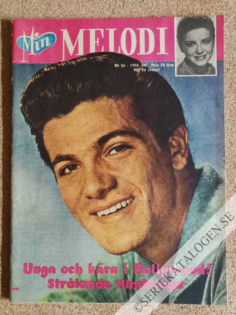 Framsida på Min melodi #36 (1958)
