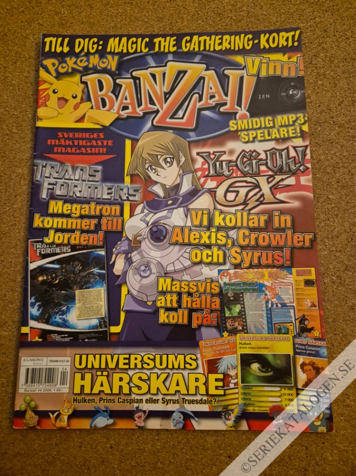 Framsida på Banzai! #4 (2008)