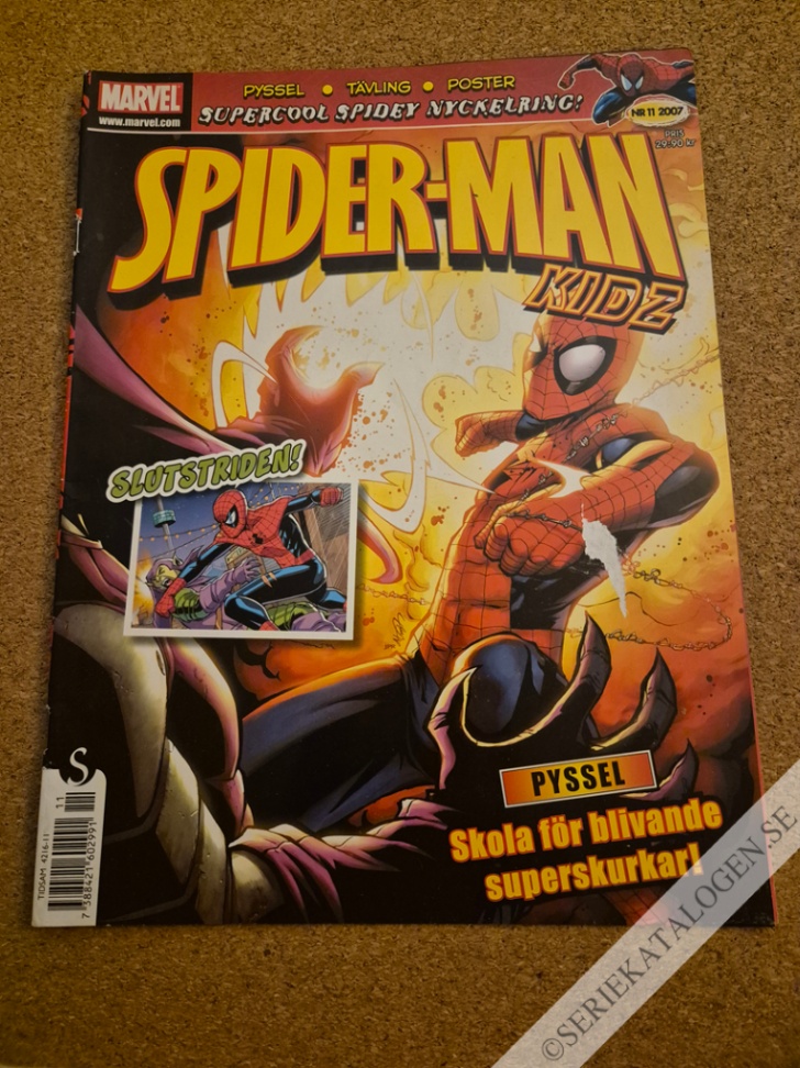 Framsida på Spider-Man Kidz #11 (2007)