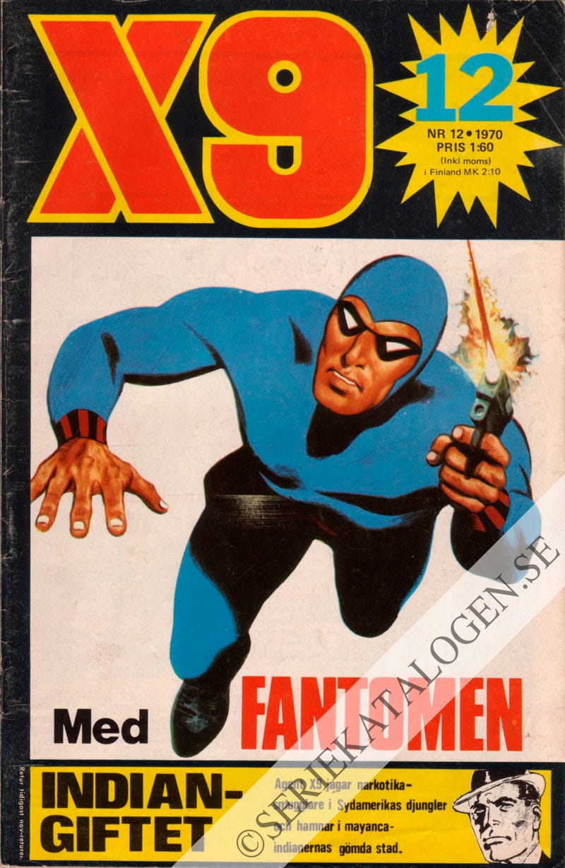 Framsida på X9 #12 (1970)