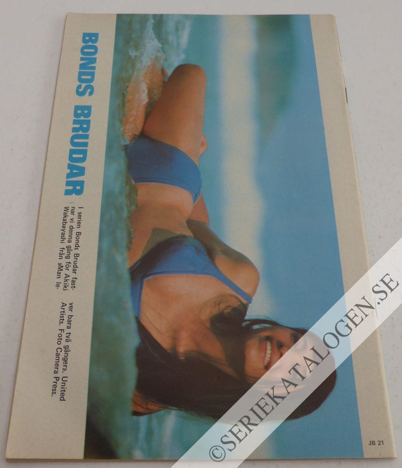 Baksida på Vem är den mystiska stålspionen (1972)