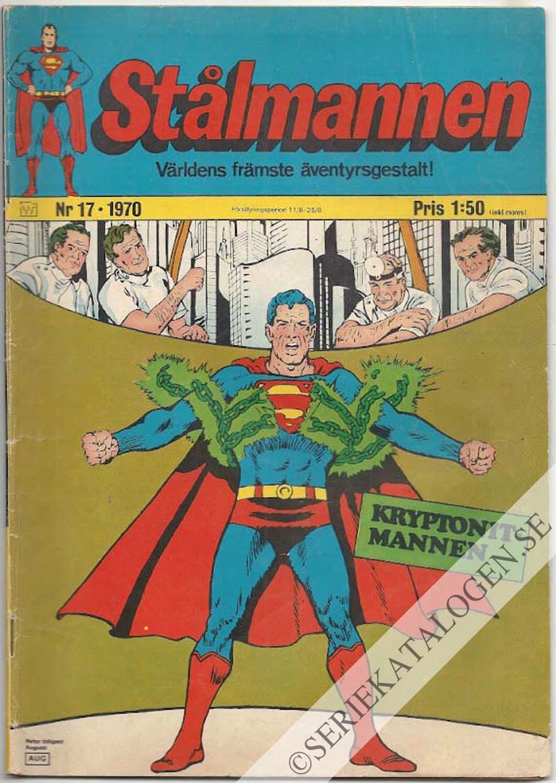 Framsida på Stålmannen #17 (1970)