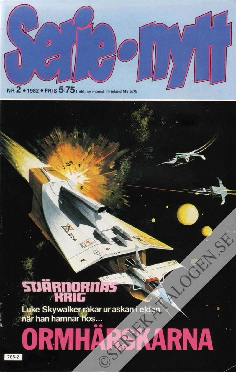 Framsida på Serie-Nytt #2 (1982)