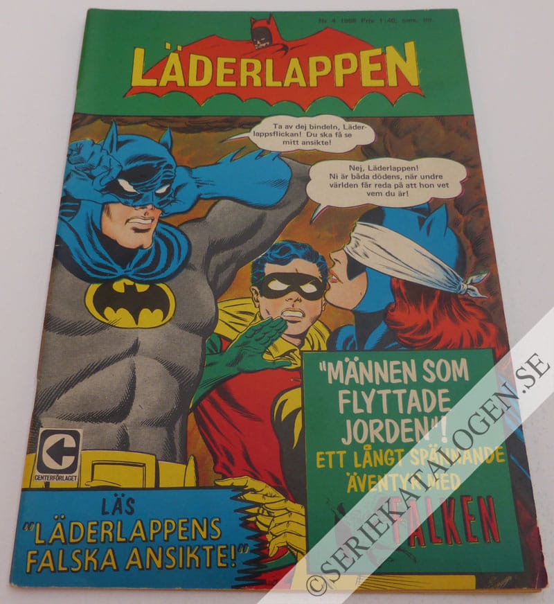 Framsida på Läderlappen och Robin #4 (1968)