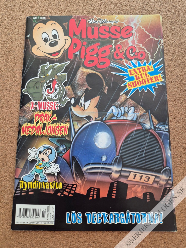 Framsida på Musse Pigg & C:o #1 (2010)