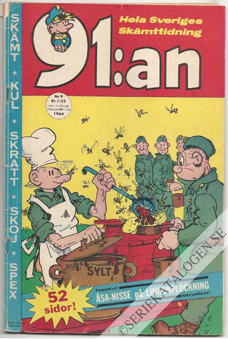 Framsida på 91:an #9 (1964)