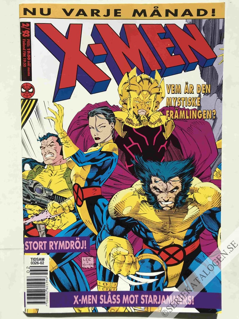 Framsida på X-Men #2 (1993)