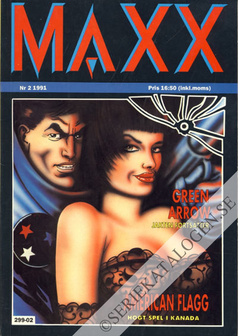 Framsida på Maxx #2 (1991)
