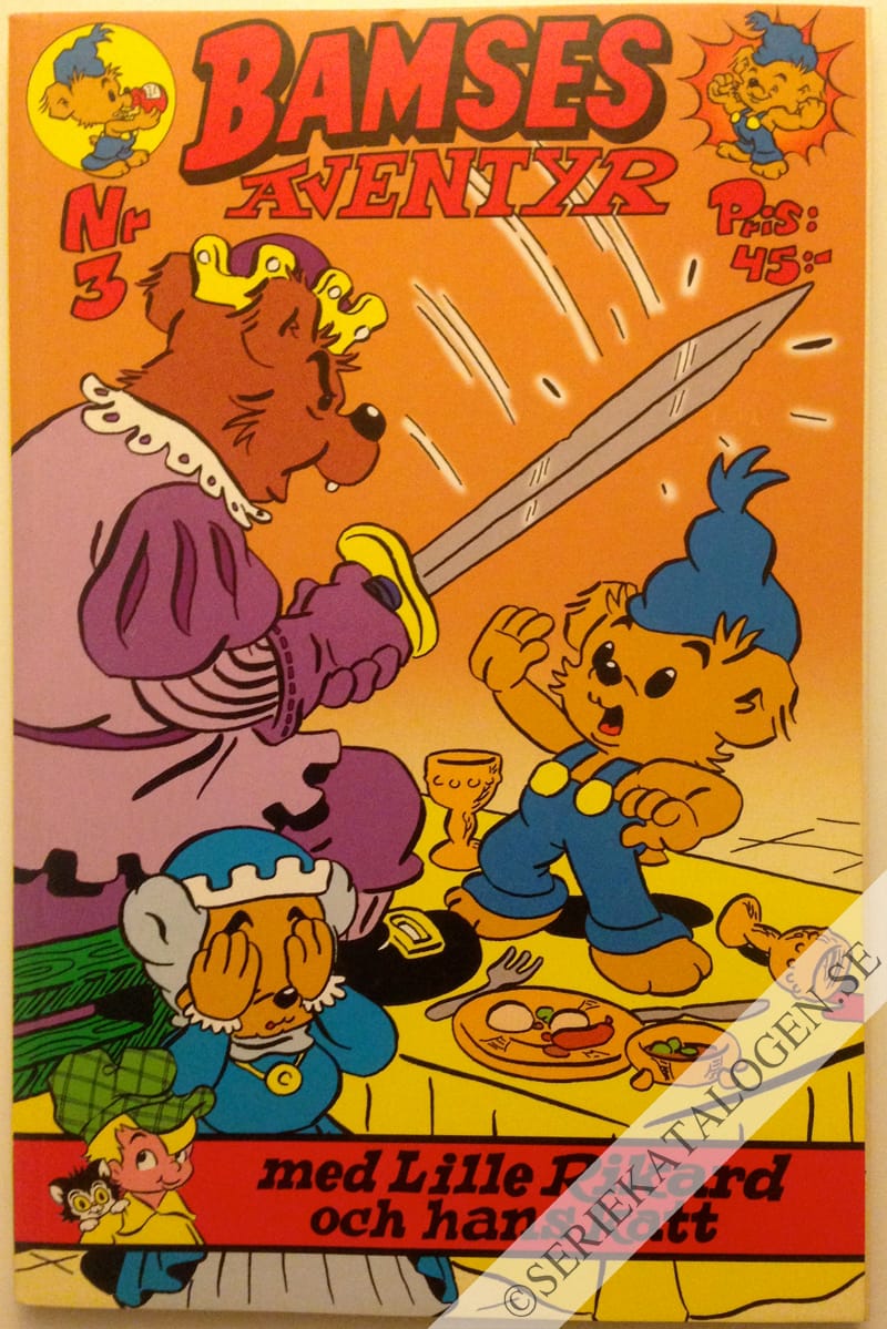 Framsida på Bamses äventyr #3 (2006)