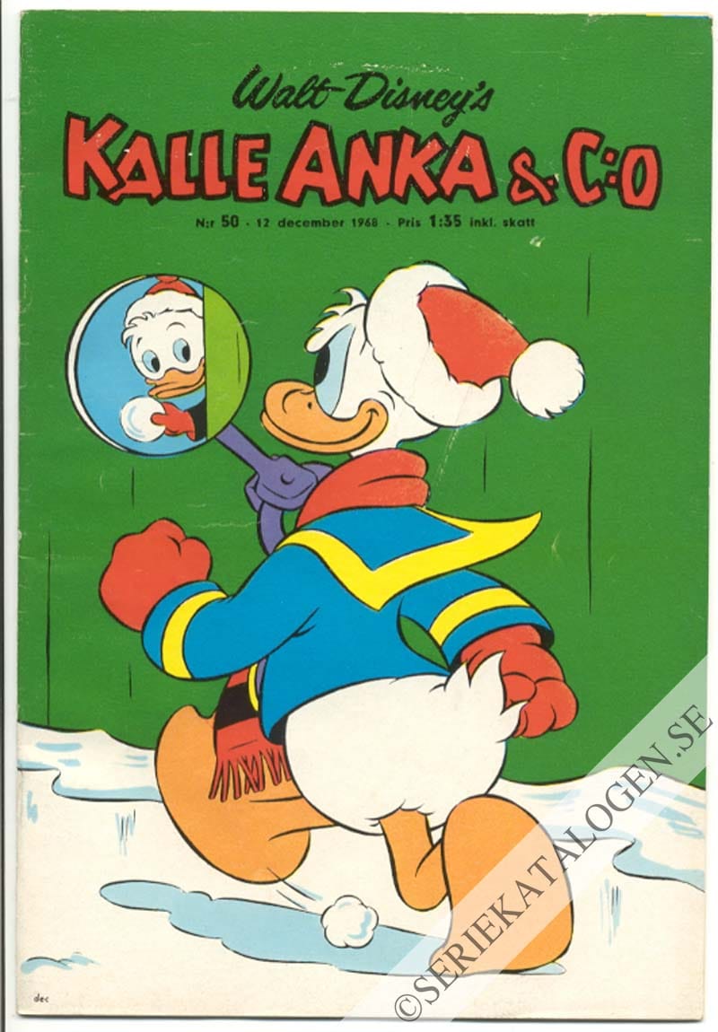 Framsida på Kalle Anka & C:o #50 (1968)